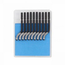 Handle Burr 메탈 Repair Deburring Tool 키트 1/10pc Router Bit Rotary Deburr Blades Remover Hand DeburRed, 01 Blades