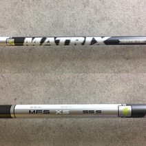 매트릭스 MFS X5 화이트 타이 드라이버 샤프트 -50g대, 샤프트 강도