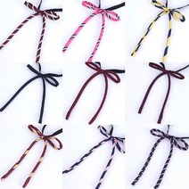 PGM*^몰심플한게 이뻐 끈 넥타이 11 Colors 여자 리본 유니폼 무늬 보타이 교복^^췤pgm