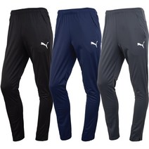 푸마 봄 가을용 슬림핏 트레이닝 바지
