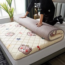 토퍼 두꺼운 수면쿠션 감촉사 매트리스 침구패드 소프트 타요블럭 침상 쌀 깔다 피 바닥재 스폰지 바닥매트 4734818585