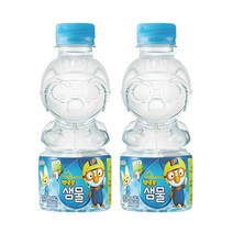 팔도 뽀로로 샘물 250ml 20개 낱개 지리산 샘물