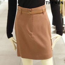 티렌 벨티드미디 스커트 T191MWS201