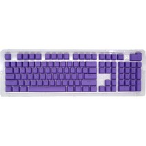 PBT 키캡 108 Keys P9 메케니컬 키보드 Key 캡 백릿 Character Translucent DIY 61/64/87/104/108 키보드s(퍼플), Purple