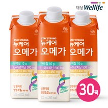 대상웰라이프 뉴케어 오메가 200ml 30팩 암환자영양식+사은품, 단품