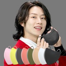 이비에 마스크 김희철마스크 KF94 새부리형 컬러 대형 중형소형 초소형 마스크 식약청승인 국산 마스크 필터 이비에 마스크 10매입, 연핑크