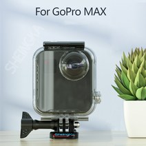 고프로호환하우징 방수케이스GoPro MAX 360 ° 파노라마 카메라 프레임 커버 쉘용 1PCS 방수 보호 케이스, 한개옵션0