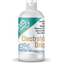케토 차우 전해질 수화 방울 보충제 나트륨 마그네슘 칼륨 ampamp 미량 미네랄 다이어트와 간헐적 단식에 완벽한 무향 음료 믹스 무설탕, [01] 0.83 Fl Oz(1팩)