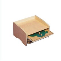 Adena Montessori Materials Botany 퍼즐 캐비닛 (퍼즐 3개 포함)