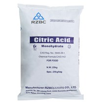 농마트 직수입 함수 구연산 25kg 식품첨가물 식품용 산화방지제 산미료 방부작용 중화제 가소제 세제, 1개