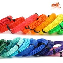 펜톡 3D펜 PLA 필라멘트 재료 7m 37색 (1.75mm), 03-노랑