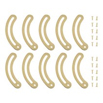 10Pcs 골동품 뚜껑 지원 경첩 골드 유지 하드웨어 지원 위치 가구 문 주방 찬장 상자 장식 나사, 02 67 x13mm