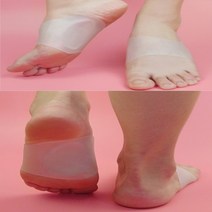 발 아치 패드 평발 교정깔창 실리콘재질 피로감소밴드