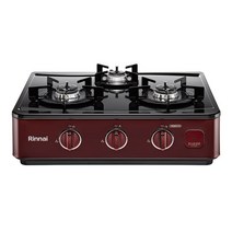 [KT알파쇼핑]린나이 RTR-30W01 3구 가스레인지 리뷰이벤트, LPG_설치지원방식_상세페이지참조, LPG