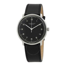Junghans Max Bill Automatic Black Dial 남성용 Watch027340002