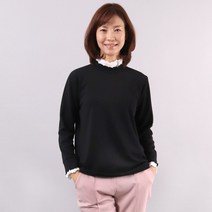 여성 빅사이즈 4178L109 반목 프릴 블라우스 WW