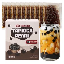 마녀의부엌 상온 즉석 타피오카펄 버블티, 50g x 10개