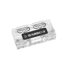배로우 다기능 GPU 워터 블럭 커넥터 L 타입 리필 변경 방향 그래픽 카드 BSDQT-PA, 01 Transparent