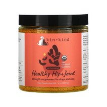 Kin+Kind 고관절 헬시 힙 앤 조인트 반려 동물 애완 동물 강아지 고양이 4 oz 113.5 g