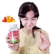 대용량 초등학생 주니어 어린이 키즈 유아 아동 아이 맛있는 잘먹는 멀티비타민 종합 영양제 비타민 젤리 구미 4세 5세 6세 성장기 초등생 청소년 식약처인증 건강기능식품, 4박스