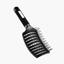 볼륨빗 뿌리볼륨 포마드 브러쉬 웨이브 전용빗, 블랙