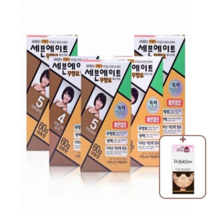 세븐에이트 무향료 칼라크림 염색약 6호 자연스런 갈색 60g 5개
