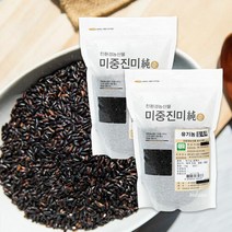 농협 [농협] 국내산 유기농 찰흑미 1kg x2, 단품없음