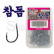 낚시 바늘 참돔 전용 훅낚시 자작 채비 100개입