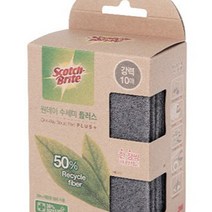 강력수세미 10개입 리필 주택 청소 가스레인지 후드 싱크대 배수구 세라믹 타일 유리 가정 주방 식당 업소