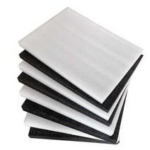 EPE 손으로 찢는 폼보드 플라스틱 스폰지 스티로폼, 블랙 330x250x30mm