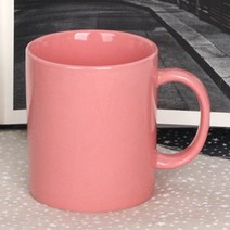 꺄도 올 칼라 머그 13종 컵 머그잔 인쇄 주문제작, 1p 크라프트 선물케이스, 꺄도 올 핑크 머그