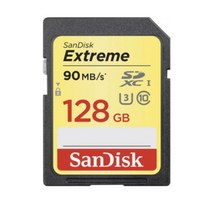 SONY 알파 A7C 카메라 호환 MLC 메모리카드 128GB, 선택하세요, san extrem SD카드 128GB