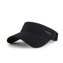 락파드 서머 테니스 캡 스포츠 모자, Black