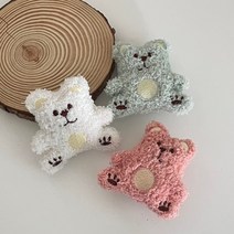 곰인형 곰발바닥 하이틴 y2k 인형 부드러운 폼폼 테디베어 곰 곰돌이 화이트 민트 핑크 그립톡