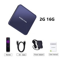구글 셋탑 셋톱 박스 96 12 스마트 안드로이드 4 램 64 롬 듀얼 와이파이 미디어 플레이어 유튜브 194170, 영국 플러그_2G 16G 버전