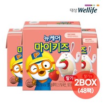 대상웰라이프 뉴케어 마이키즈 뽀로로 딸기맛 (150ml x 24팩) x 2박스, 단품, 단품