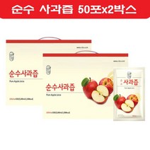 순수 사과즙 사과착즙 농축액 국내산 사과원액 엑기스 주스 쥬스 NFC착즙 사과농축액 맛있는사과즙 2통