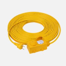 국산 20M 2구 콘센트 연장선 작업선 전기케이블 연결 케이블 전선연결 전기선 리드선, 상세페이지참조, 상품선택, 전선 연장선 20M