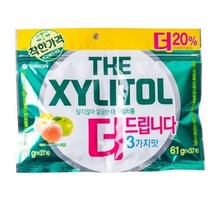 오리온 더 자일리톨 리필백, 61g, 6개