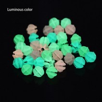 다채로운 플라스틱 사이클 자전거 휠 스포크 클립 빛나는 비즈 장식 36 개