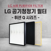엘지 공기청정기 LA-U110DW 필터 Q 시리즈 국내산 H13, 1개, 003.헤파 탈취 세트(프리미엄형)