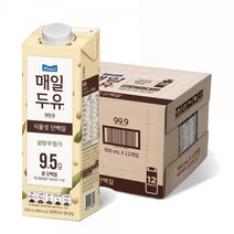 new 매일두유 99.9 대 950ml x 12팩 식이섬유 고단백 무설탕 무가당 무첨가