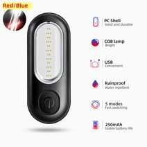 자전거라이트 usb 충전식 방수 자전거 후미등 전동킥보드 led램프, pt-6005 -5모드