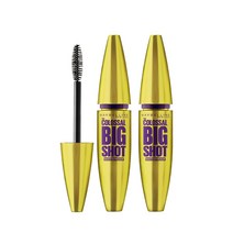메이블린 매그넘 빅샷 워터프루프 마스카라 10ml, 혼합 색상, 2개