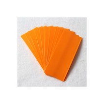 20/50/100pcs 18650 Lipo 배터리 랩 PVC 열 수축 튜브 Precut 너비 29.5mm x 72mm 절연 필름 보호 케이스 팩 슬리브, 20pcs, 주황색