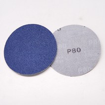 세라믹 원형사포 4인치 태양연마, 80번(10장)