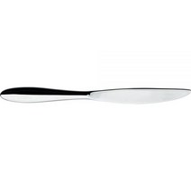 알레시 Alessi Mami 20.3cm8인치 디저트 모노블록 나이프 1810 스테인리스 스틸 미러 폴리시 6개 세트
