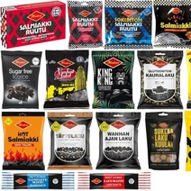 Halva 할바 살미아키와 감초 10종 팩 다양한 맛 핀란드 중에서 10가지