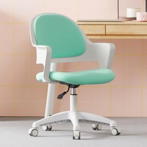 프리메이드 프로그 의자 패브릭 타입 학생의자 책상의자, 그리니민트_패브릭