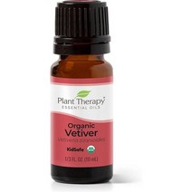 잠잘오는향 숙면 아로마 에센셜오일 플랜트 베티버 에센셜 오일 10mL13oz 희석되지 않음, 0.33 Fl Oz(1개 팩)
